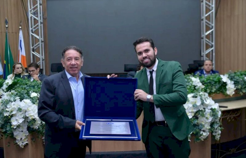 Gerson Claro orgulhoso com título de Cidadão Aparecidense