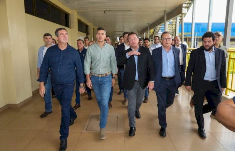 Modelo de gestão fiscal e econômica de MS ganha elogios de presidente do Paraguai e gigante do setor de carnes