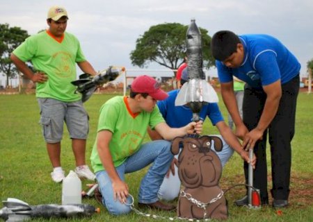Vem aí a 4ª Olimpíada de Lançamento de Foguetes Caseiros de Aral Moreira