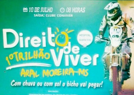 Aral Moreira sedia ‘Trilhão Direito de Viver’ neste domingo, dia 10