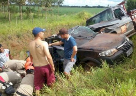 Acidente mata policial e deixa outros três feridos na MS-165, em Aral Moreira