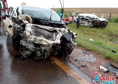 Grave acidente deixa um morto e seis feridos na MS-386, em Aral Moreira