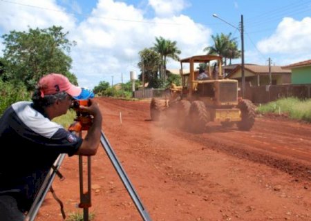 Frentes de asfalto deverão ser retomadas nessa semana em Aral Moreira