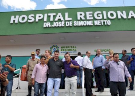Vereadores acompanham entrega da reforma do Hospital Regional em Ponta Porã
