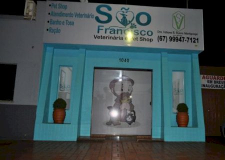Veterinária e Pet Shop São Francisco abre suas portas neste sábado em Aral Moreira