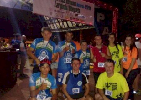 Atletismo de Aral Moreira esteve presente na 2ª edição da Corrida Internacional Noturna