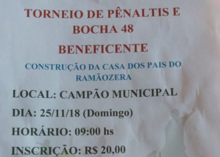 Torneio de Pênaltis e Bocha 48 movimenta Aral Moreira neste final de semana