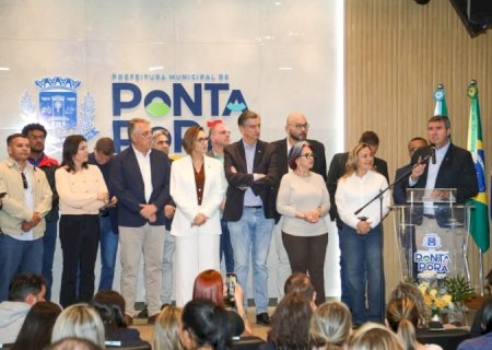 Agenda estratégica do Governo de MS em Ponta Porã mobiliza obras, educação e integração regional