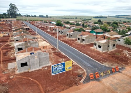 Construção de novas moradias avança em Aral Moreira e reforça compromisso da administração com a redução do déficit habitacional